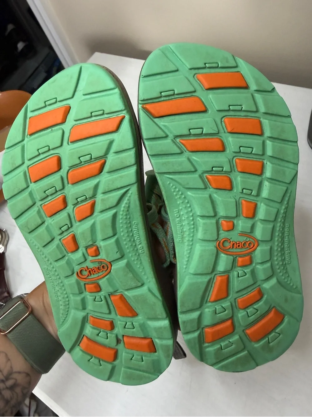 Chaco ZX1 Kids Sport Sandals Turquoise Size 11
